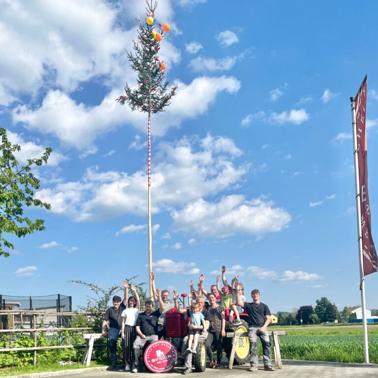Maibaum-Aufstellen-Oberwart-MarktAllhau