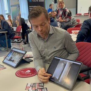 Lehrlingscasting der WKO Oberwart – Binder Feuer und Keramik stellt Lehrberufe Hafner und Fliesenleger vor